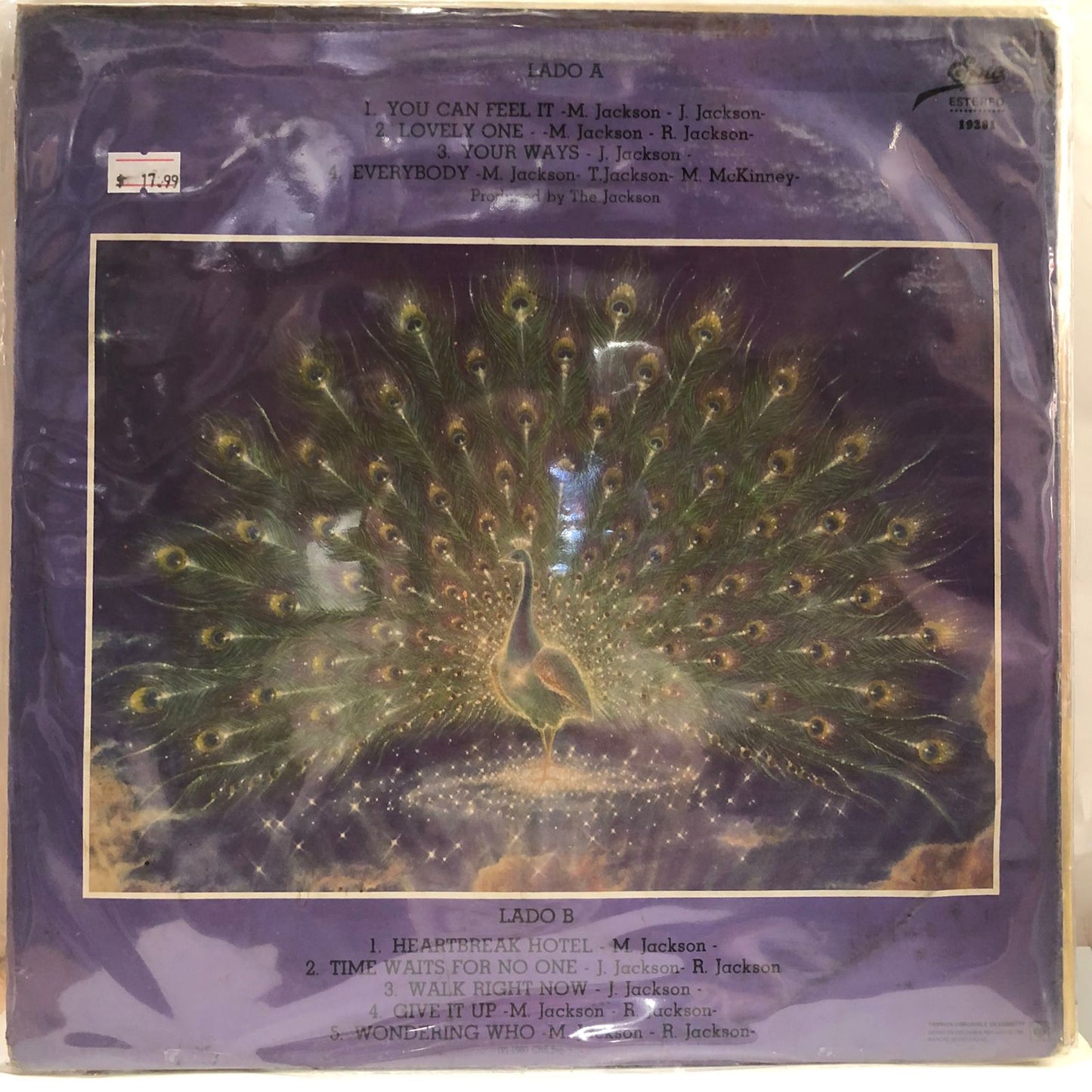 THE JACKSONS - TRIUMPH LP