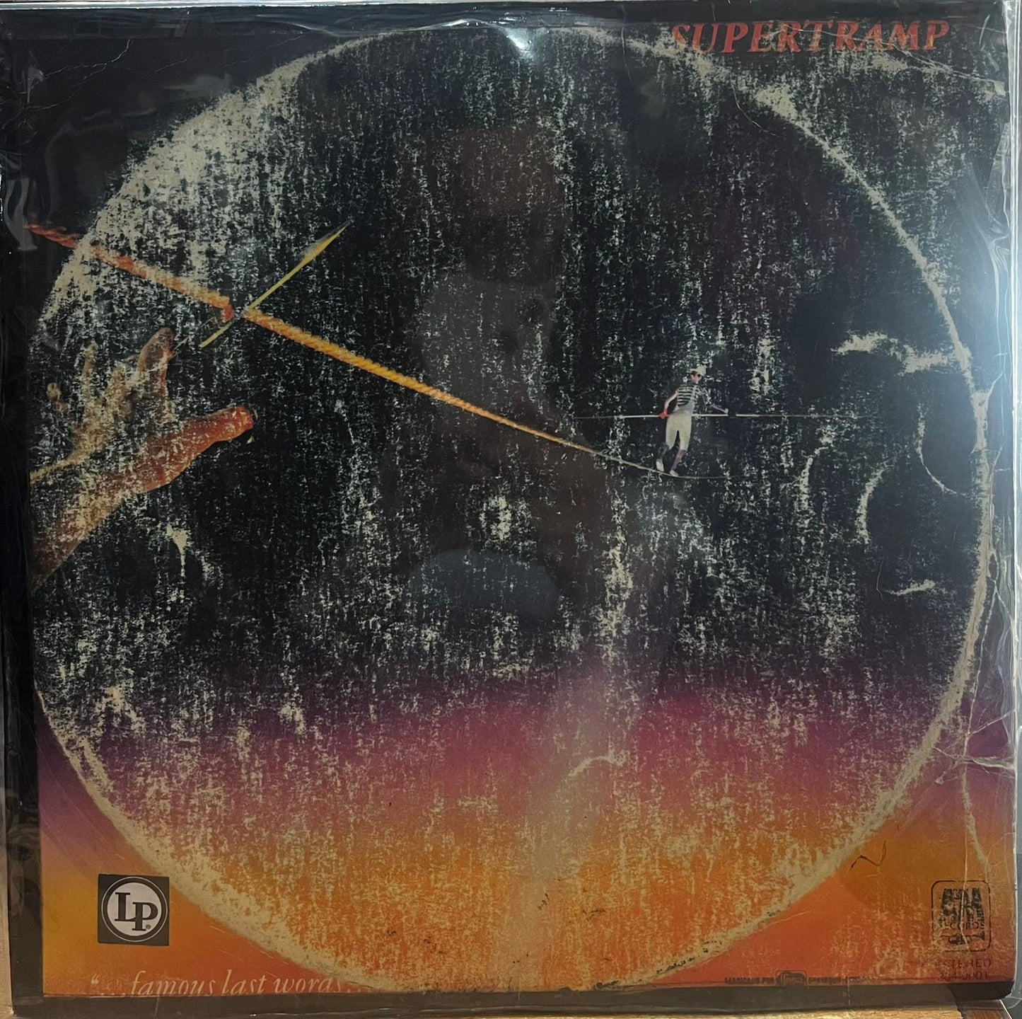 SUPERTRAMP - FAMOUS LAST WORDS LP