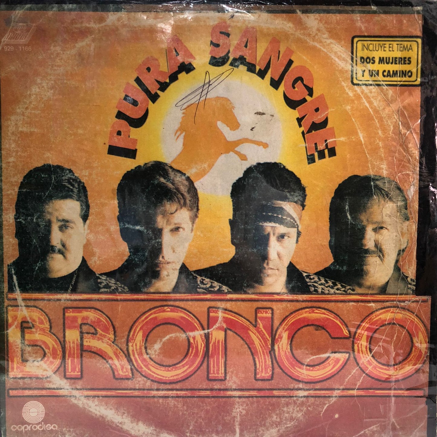 BRONCO - PURA SANGRE LP (DE EPOCA)
