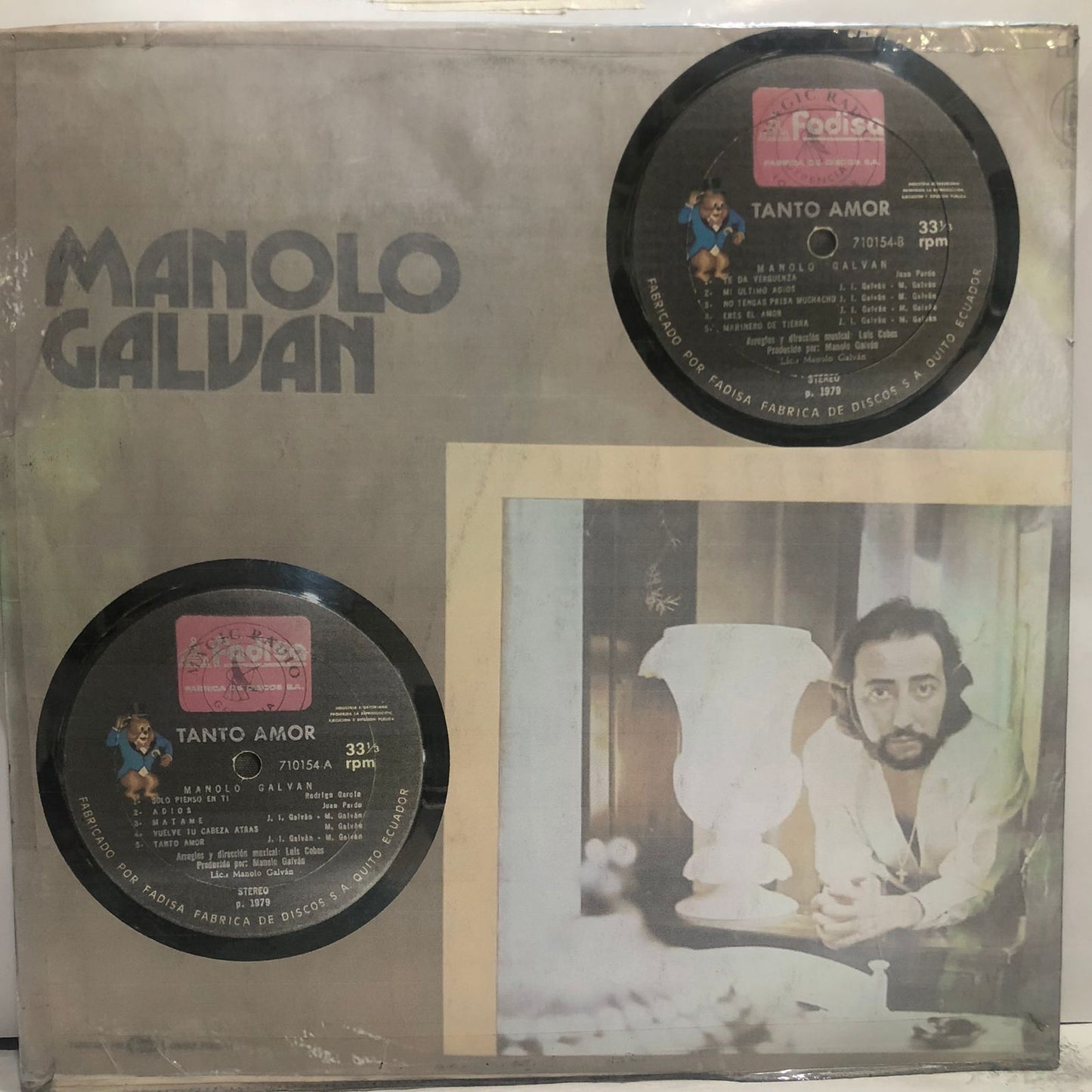 MANOLO GALVAN - TANTO AMOR LP