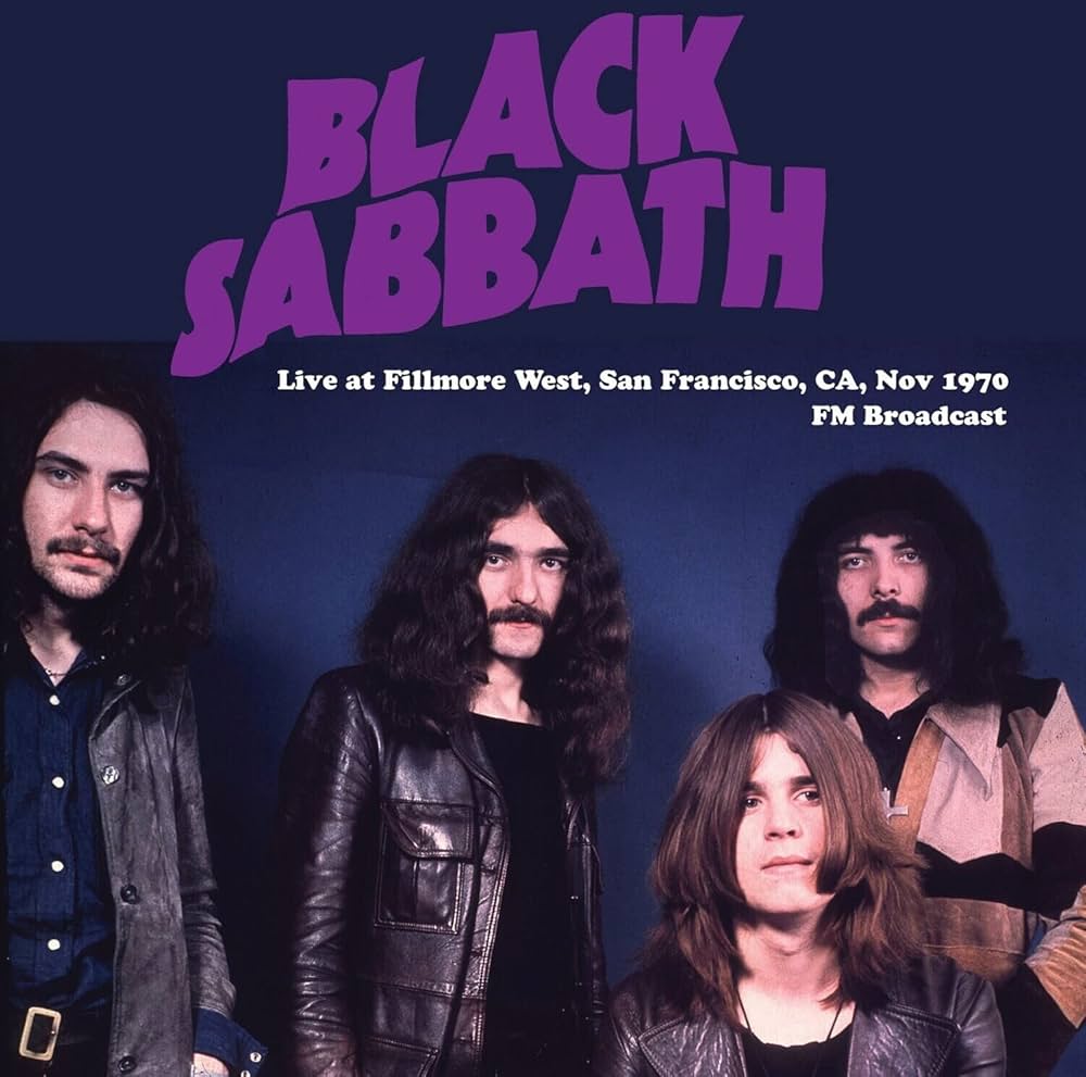 BLACK SABBATH - LIVE AT FILLMORE LP