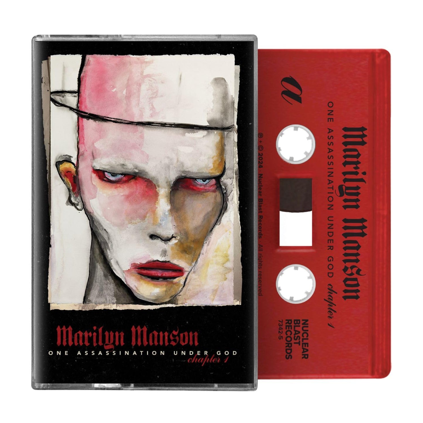 MARILYN MANSON - ONE ASSASSINATION UNDER GOD CASSETTE