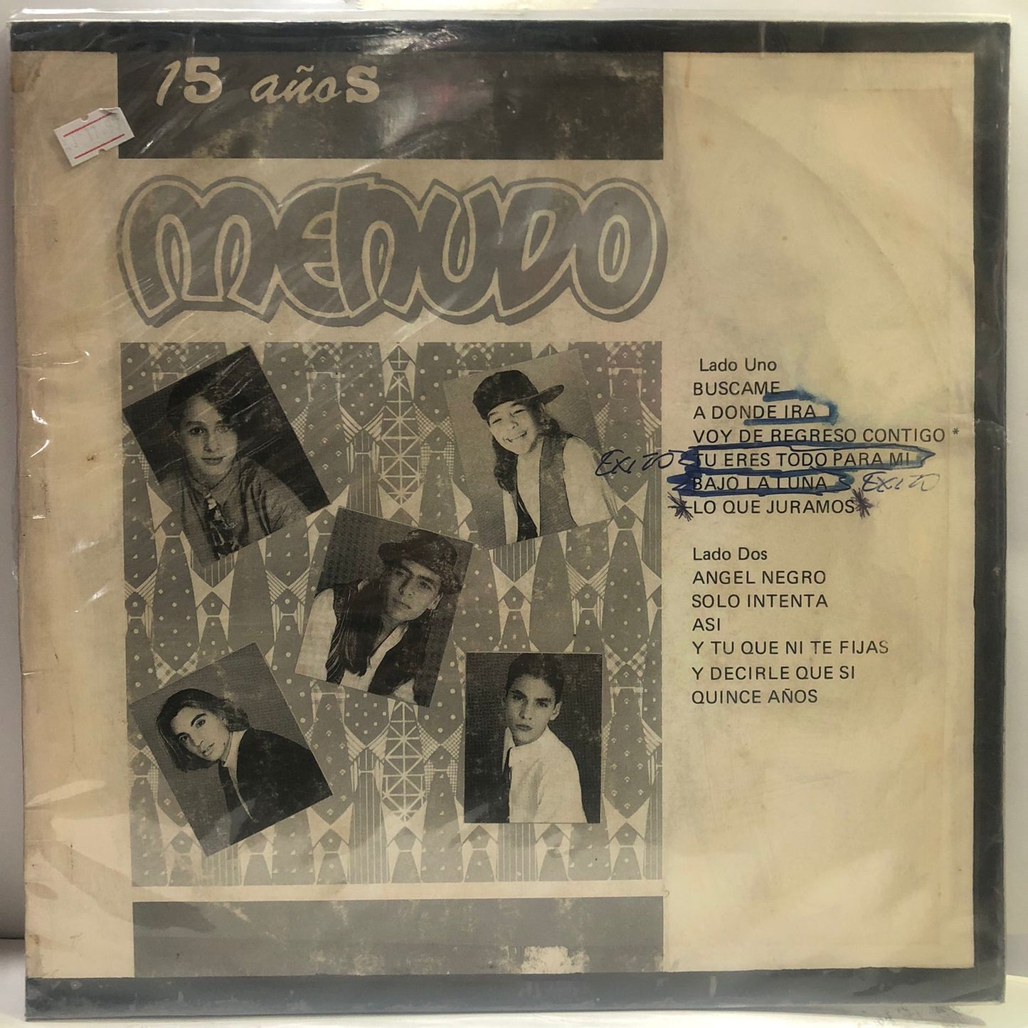 MENUDO - 15 AÑOS LP