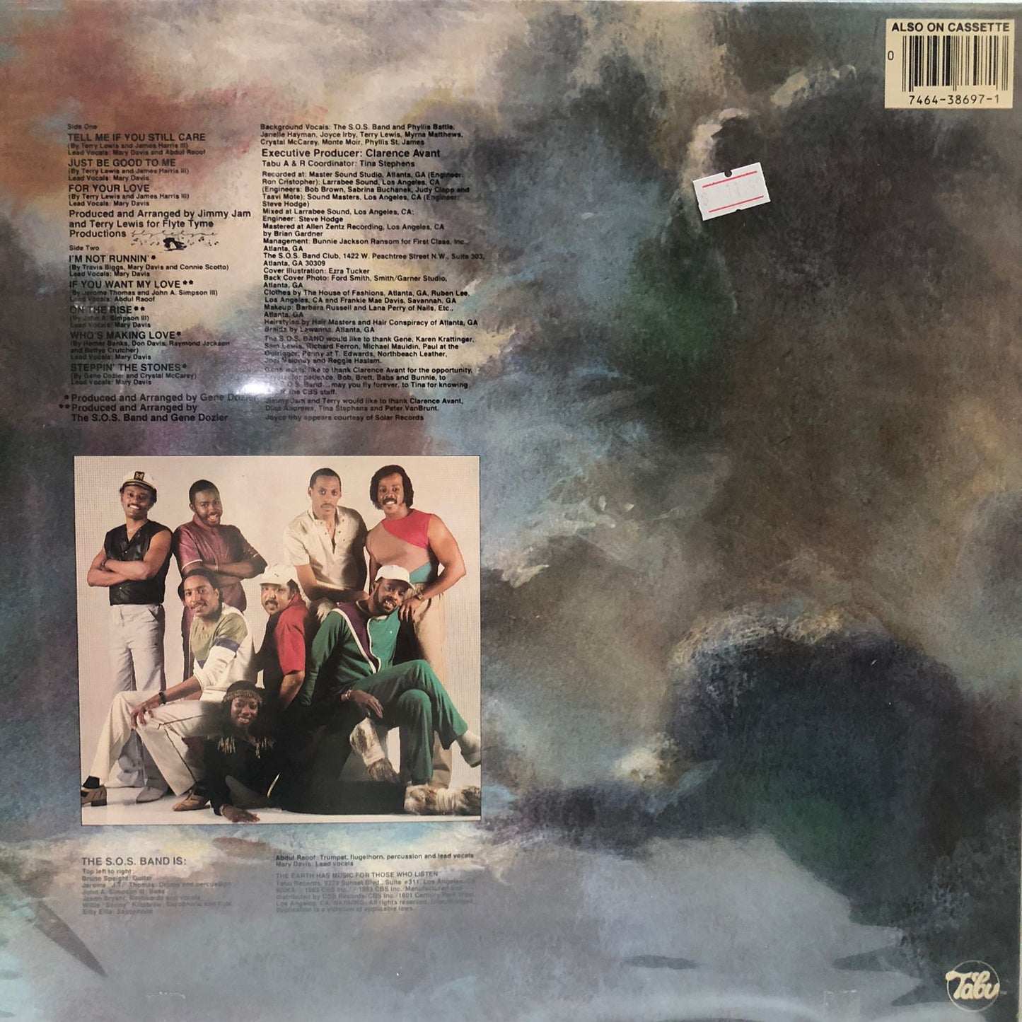 THE S.O.S BAND - ON THE RISE LP