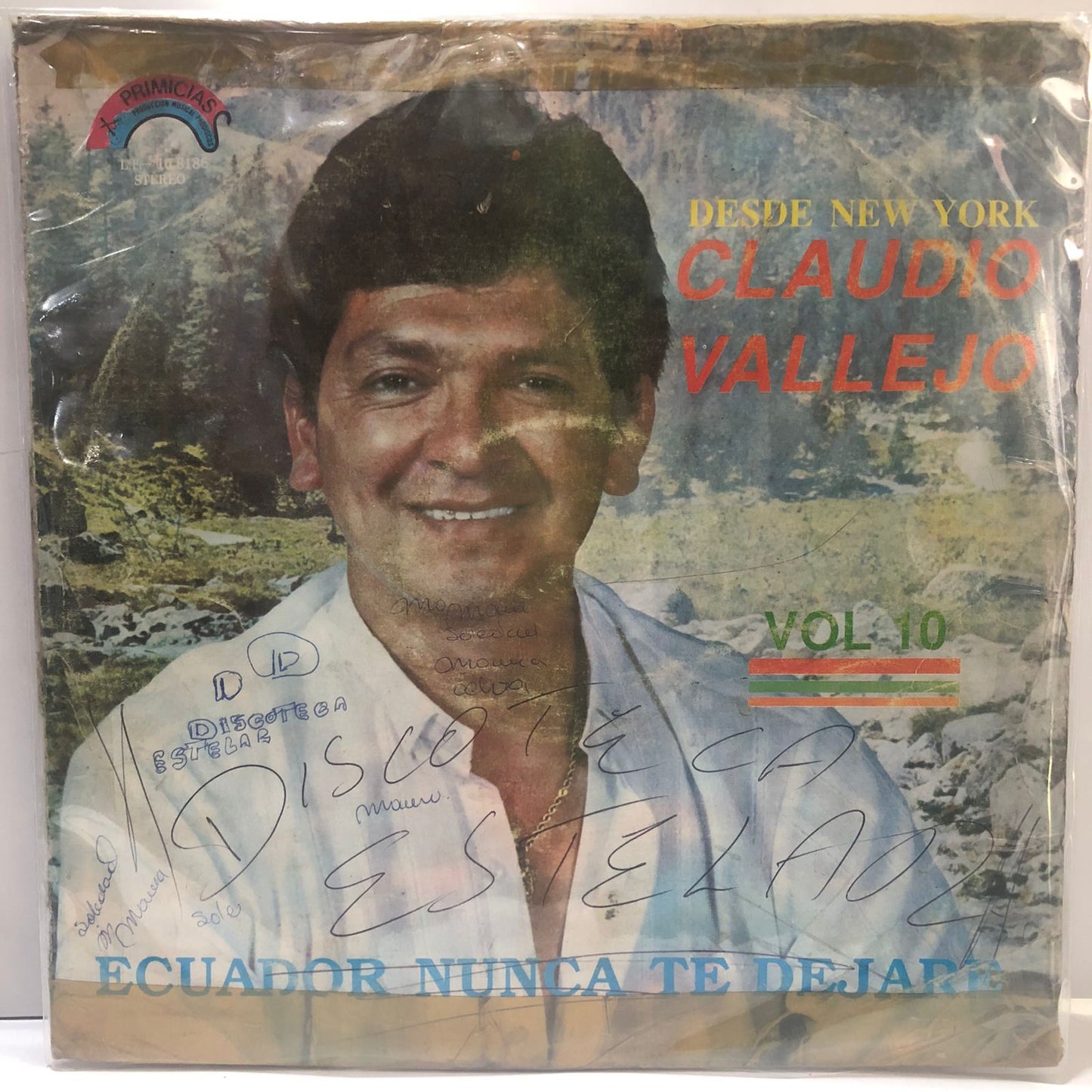 CLAUDIO VALLEJO - DESDE NEW YORK VOL.10 LP