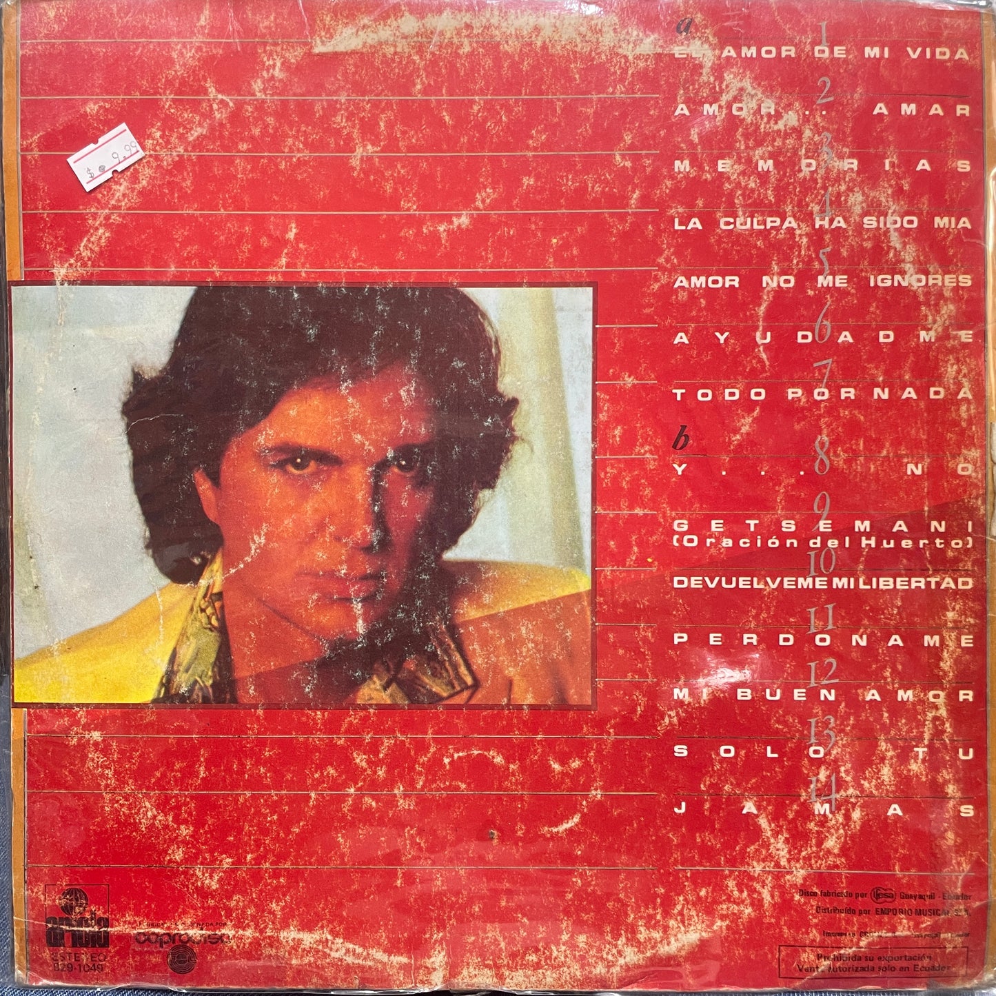 CAMILO SESTO - 14 NUMEROS UNO LP