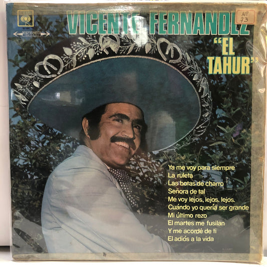 VICENTE FERNANDEZ - EL TAHUR LP