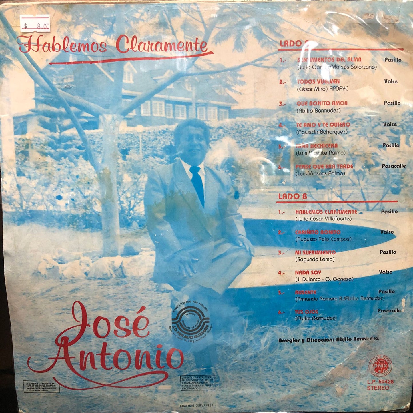 JOSE ANTONIO - HABLEMOS CLARAMENTE LP