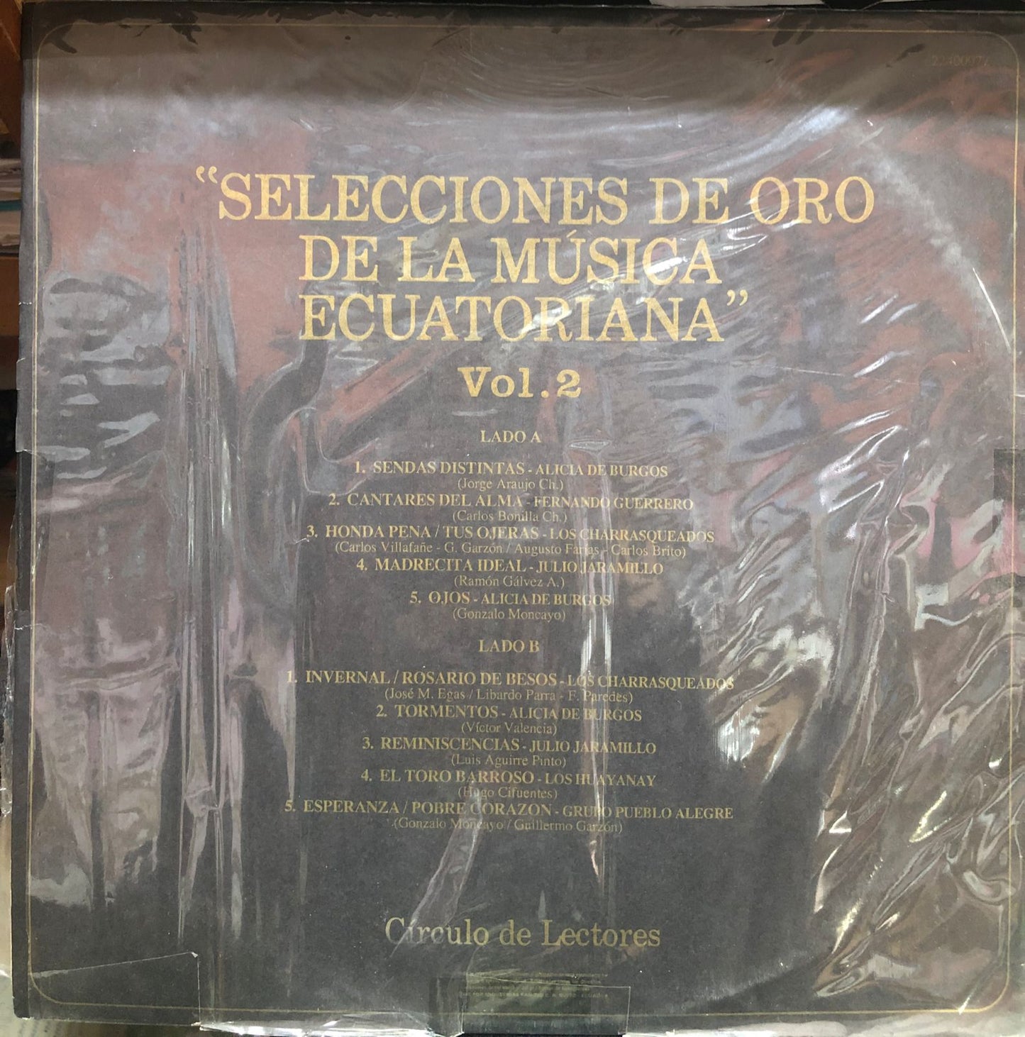 SELECCIONES DE ORO DE LA MUSICA ECUATORIANA LP
