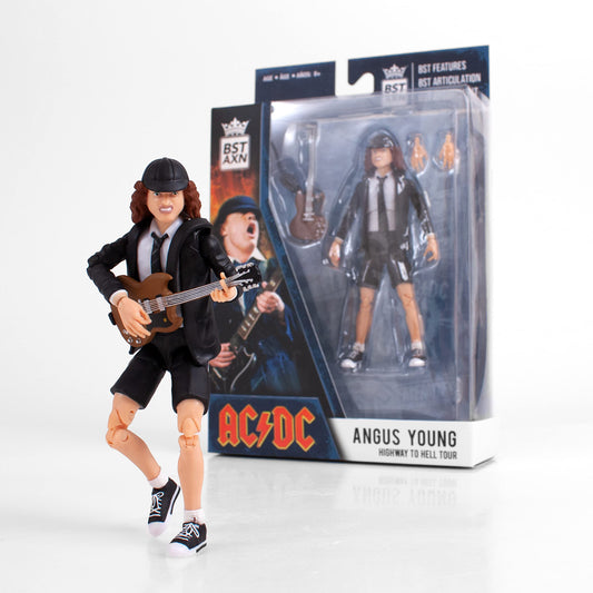 AC/DC - ANGUS YOUNG  MUÑECO FIGURA DE COLECCION