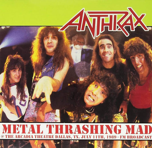 ANTHRAX - METAL THRASHING MAD  LP