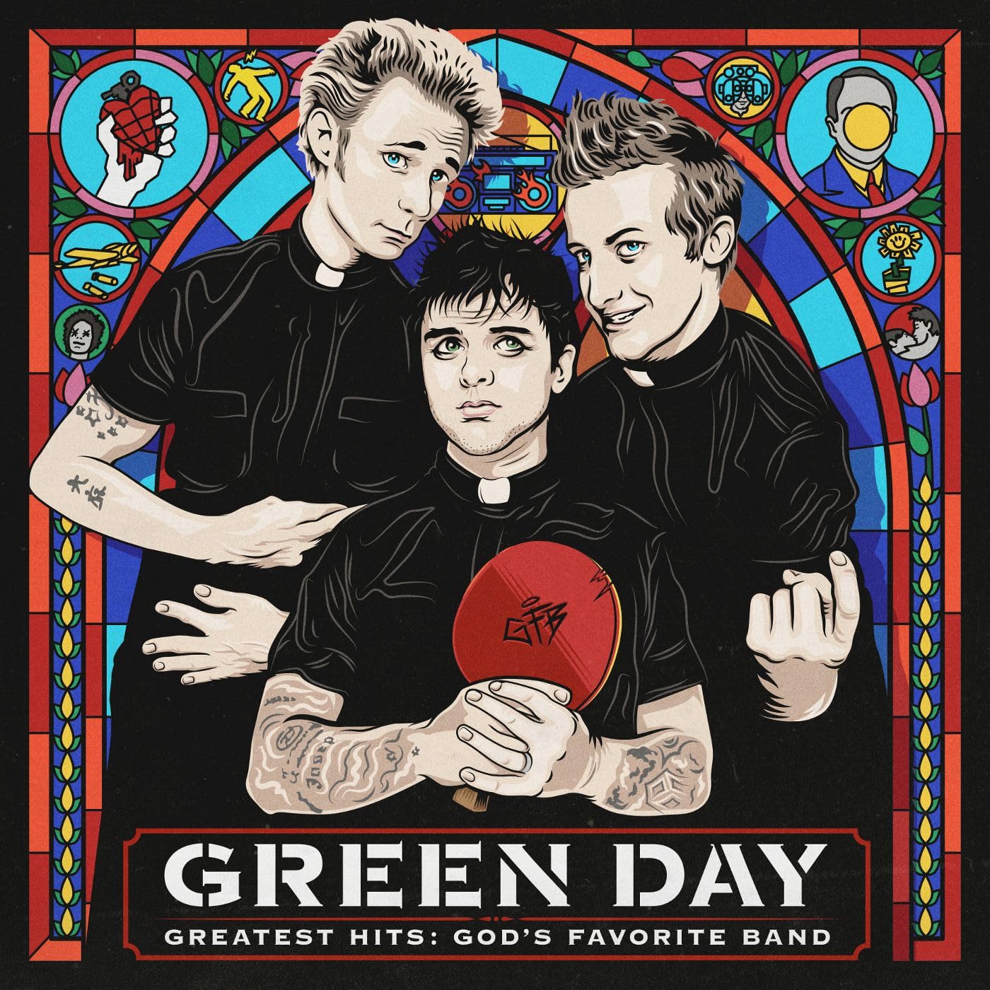 GREEN DAY - GREATEST HITS: GOD´S FAVORITE BAND LP