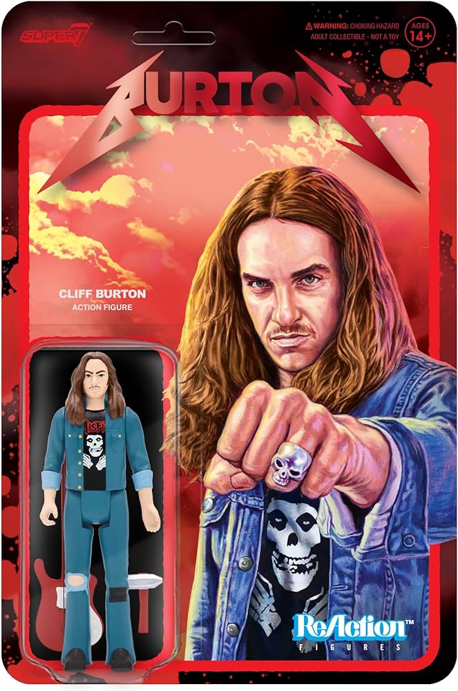 METALLICA - CLIFF BURTON  MUÑECO