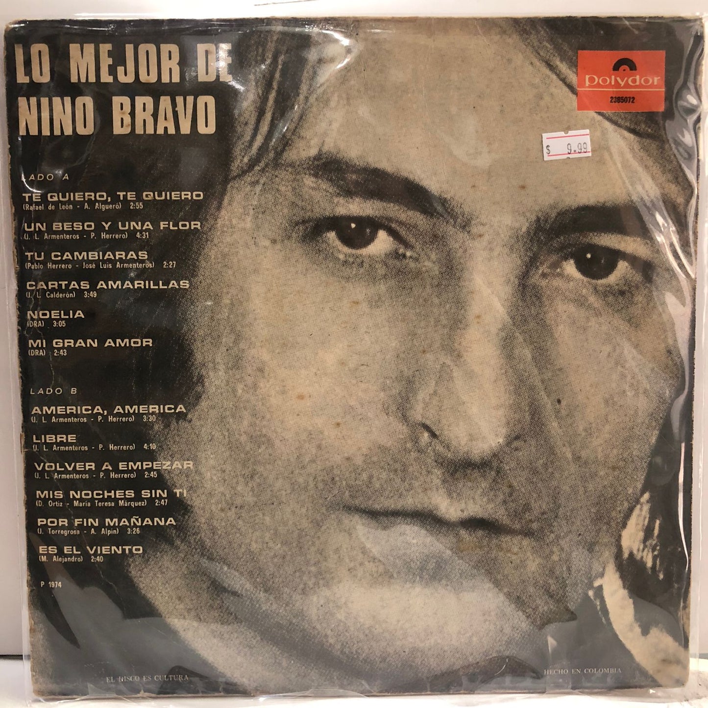 NINO BRAVO - SIEMPRE TE RECORDAREMOS LP