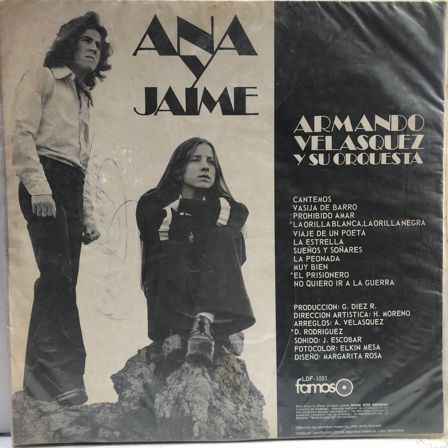 ANA Y JAIME - SUEÑOS Y SOÑARES LP