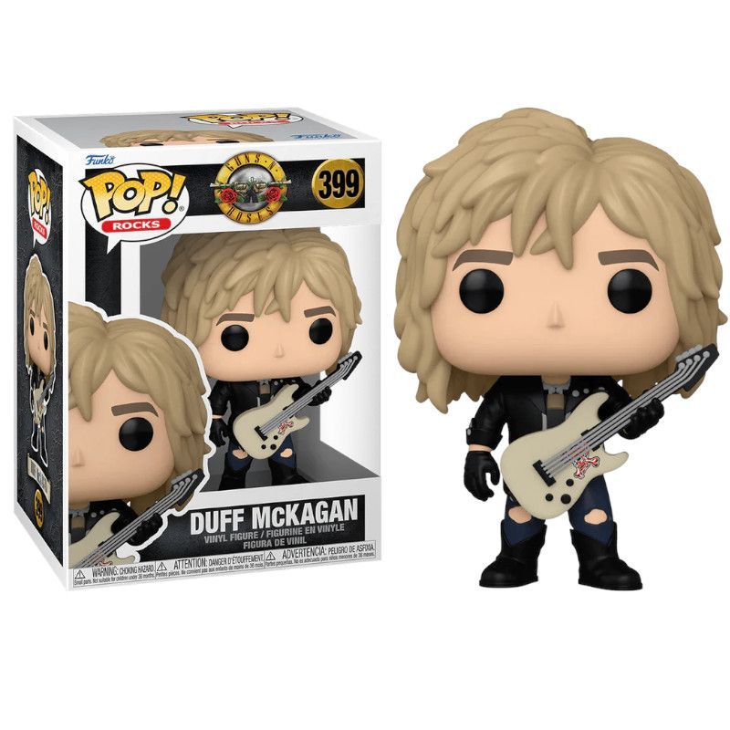 GUNS N ROSES - DUFF MCKAGAN MUÑECO FUNKO POP ROCKS 399