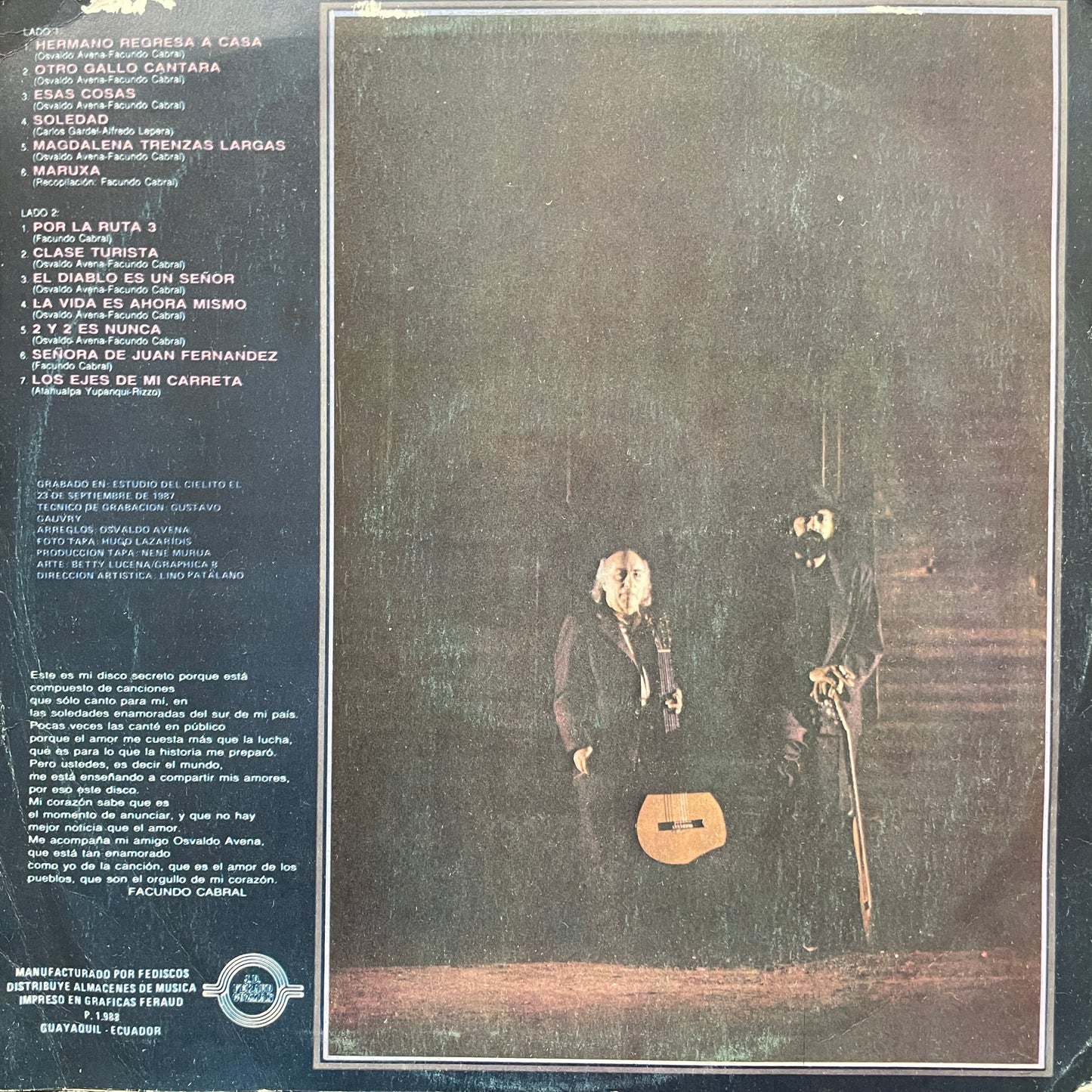 FACUNDO CABRAL - FACUNDO SECRETO LP