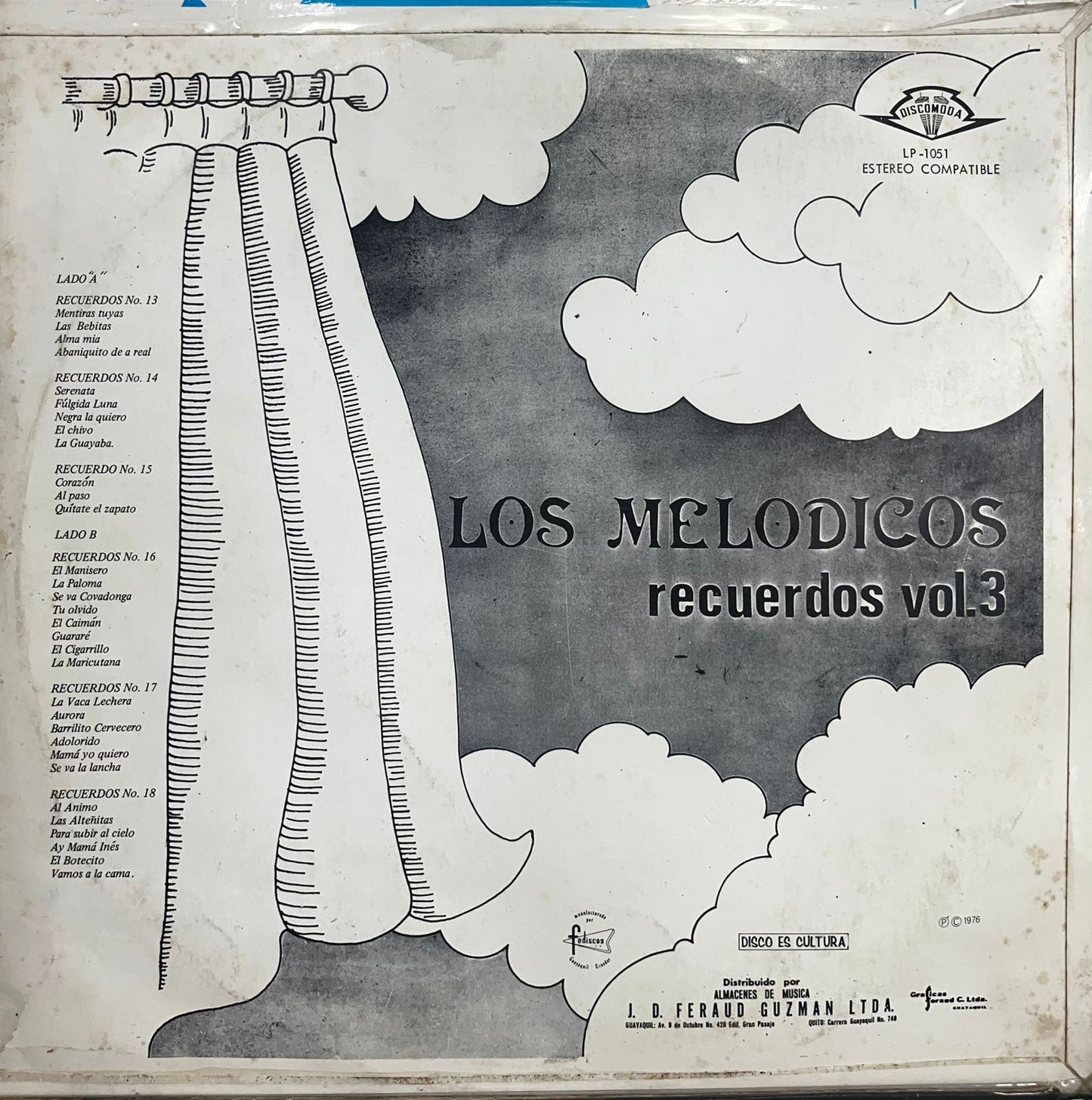 LOS MELODICOS - RECUERDOS VOL.3 LP