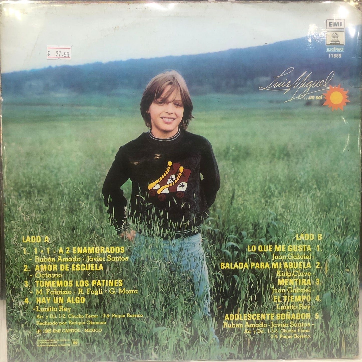 LUIS MIGUEL - UN SOL LP