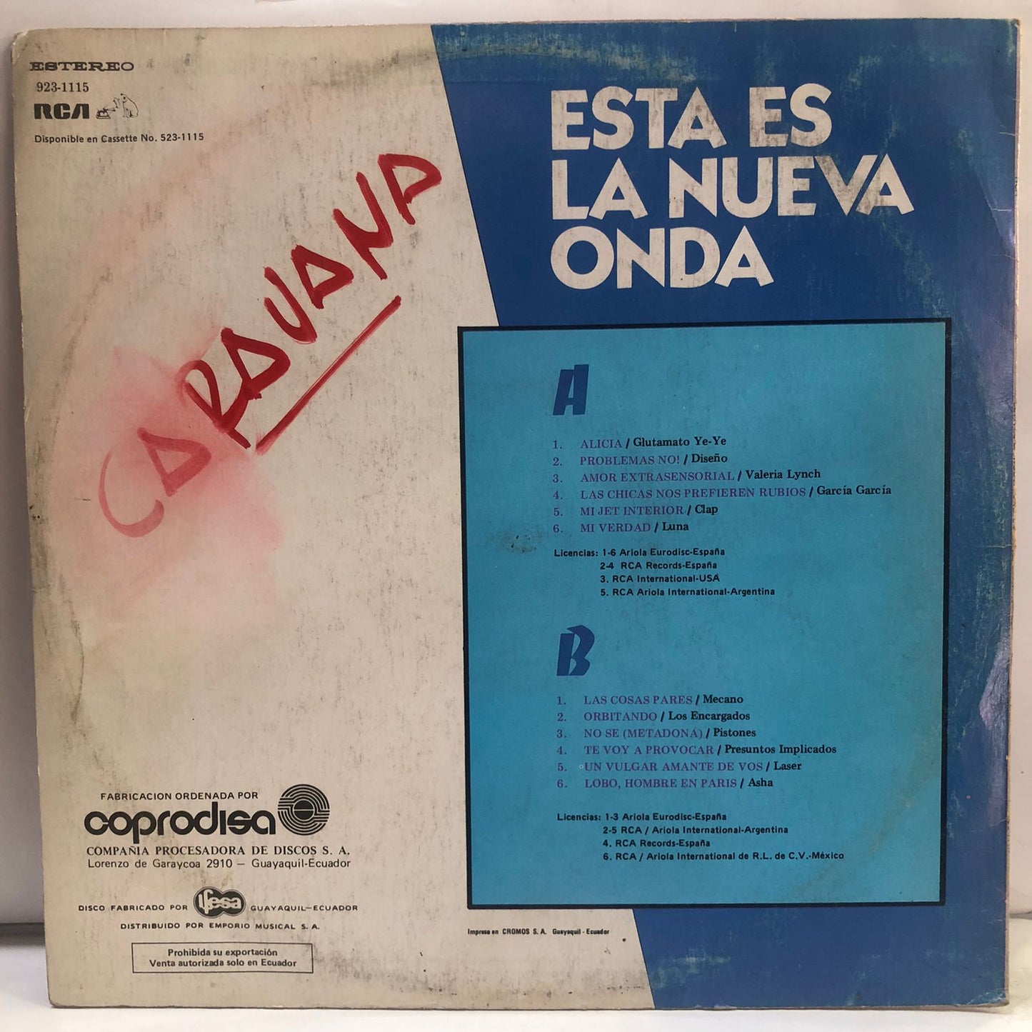 ESTA ES LA NUEVA ONDA LP