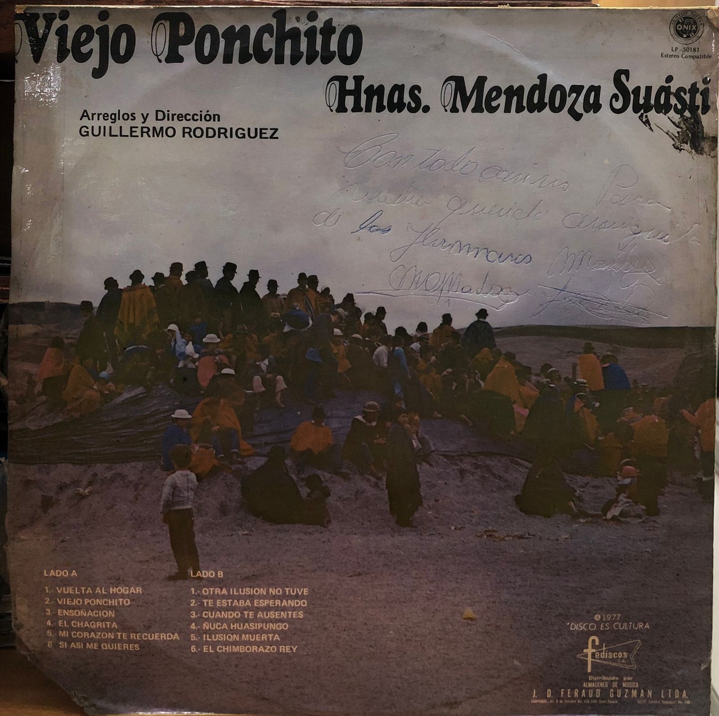 HNAS. MENDOZA SUASTI - VIEJO PONCHITO LP