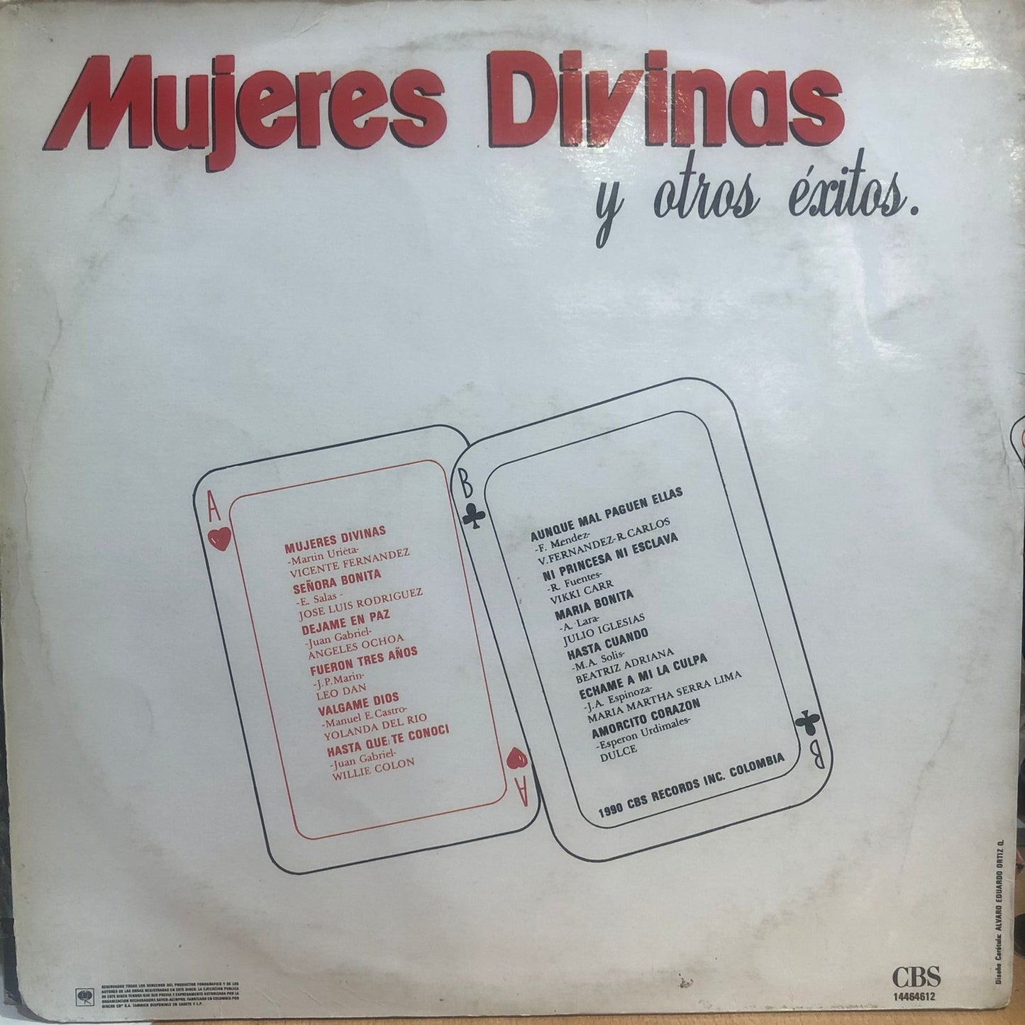 MUJERES DIVINAS Y OTROS EXITOS LP