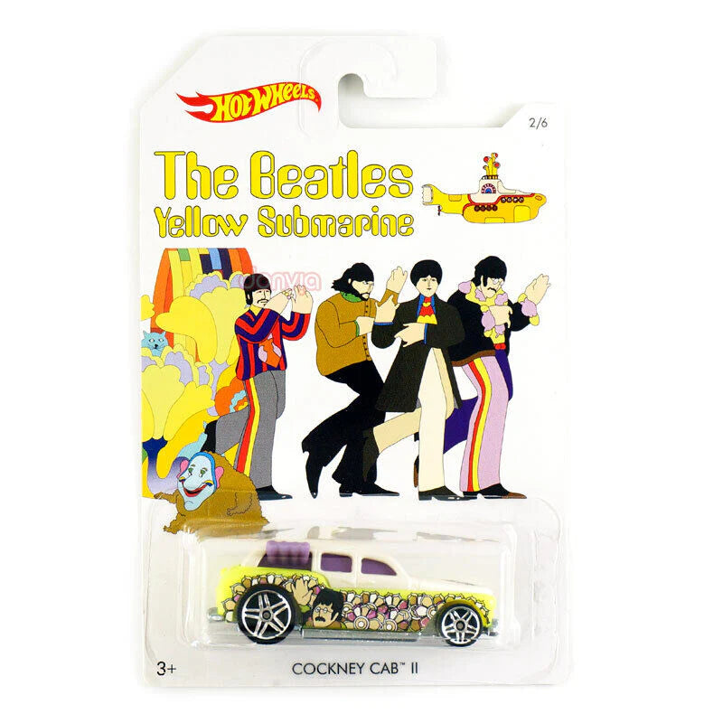 THE BEATLES - JOHN LENNON COCKNEY CAB II CARRO DE COLECCION (HOT WHEELS)
