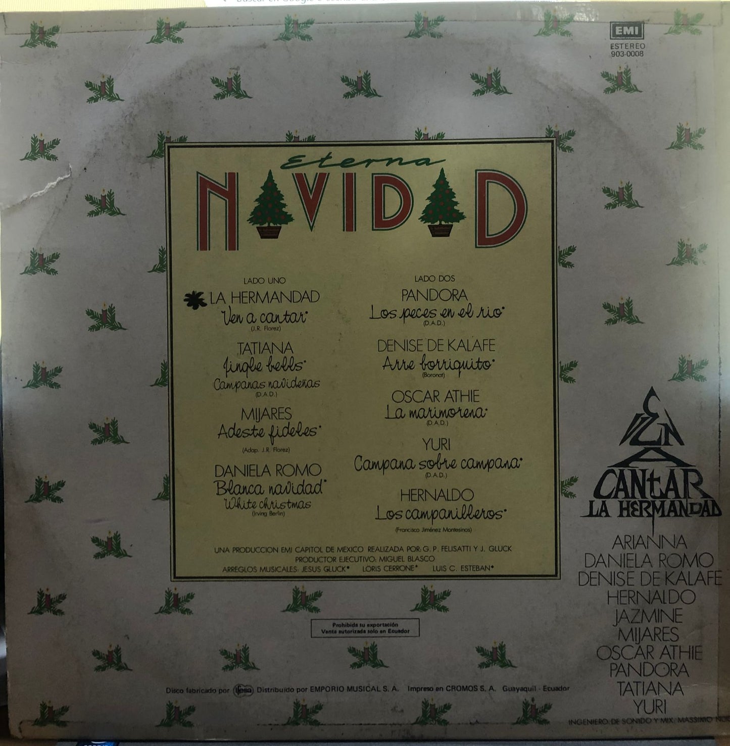 ETERNA NAVIDAD - CANTAR LA HERMANDAD LP