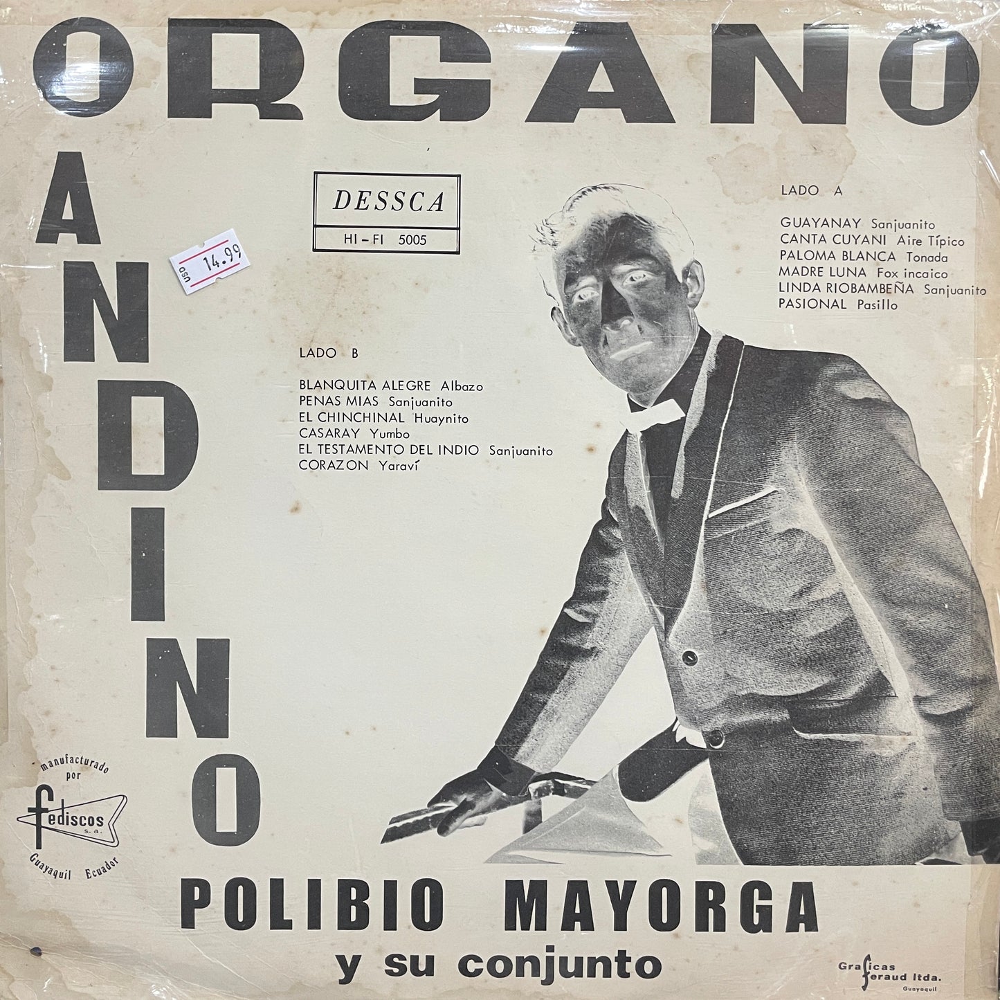 POLIBIO MAYORGA - ORGANO ANDINO LP