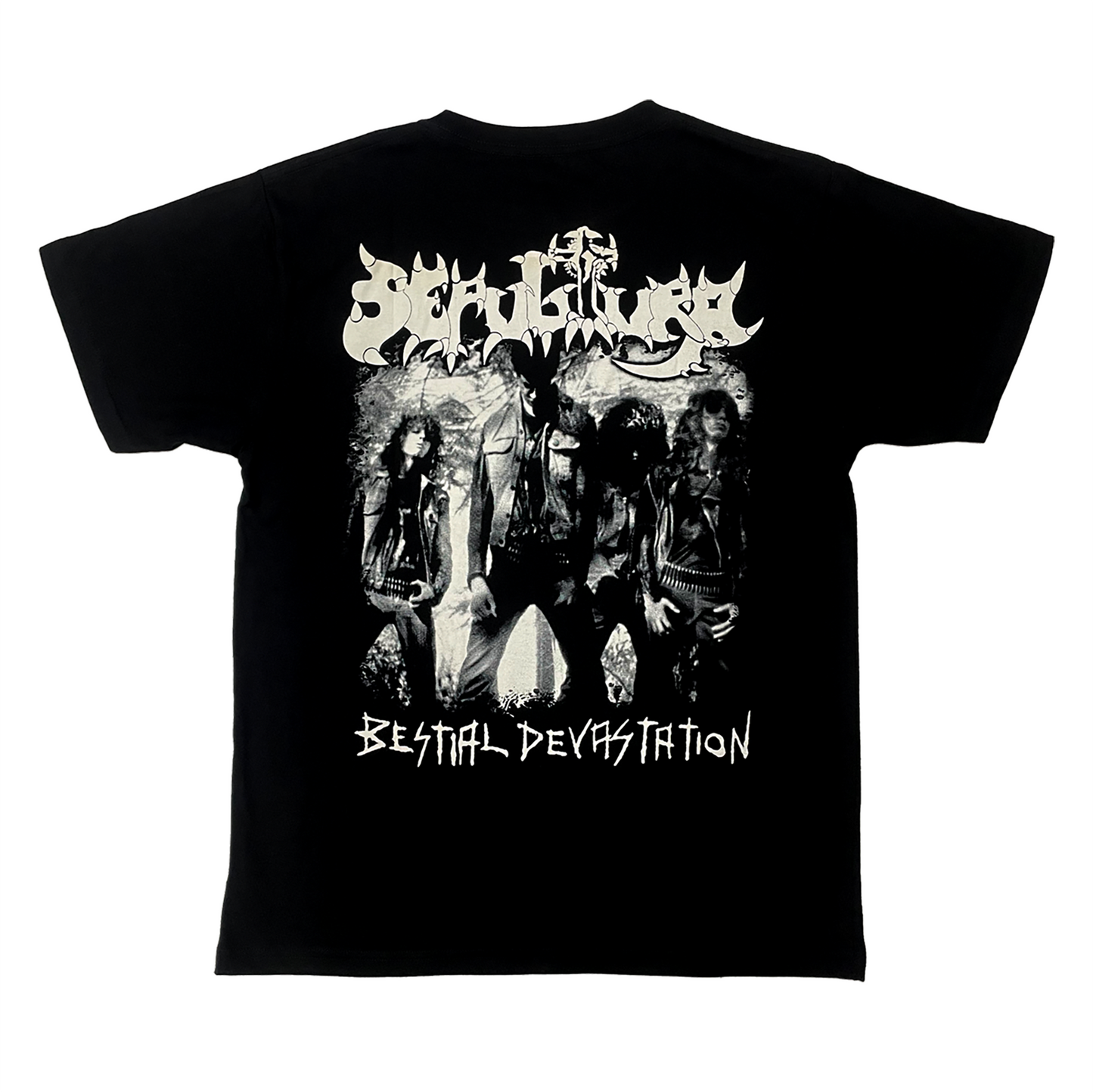 SEPULTURA - BESTIAL DEVASTATION CAMISETA