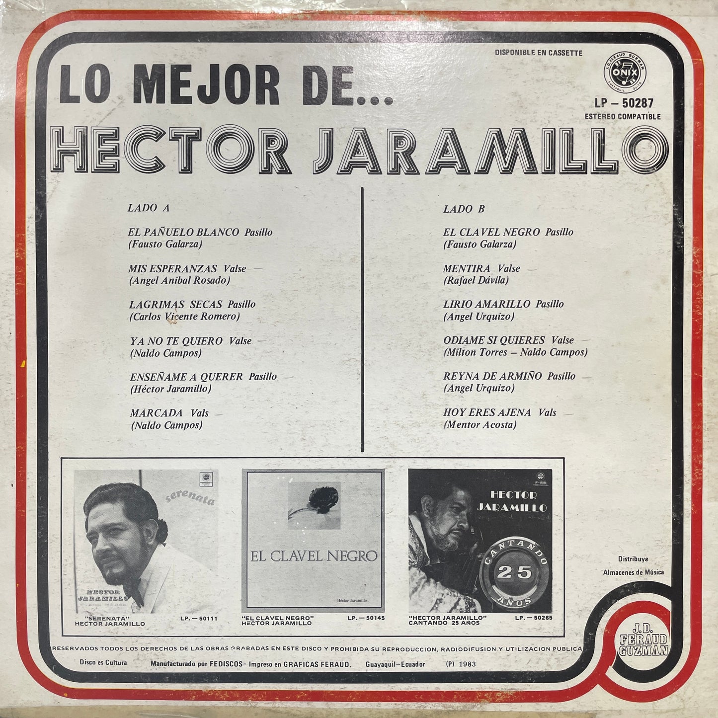 HECTOR JARAMILLO - LO MEJOR DE LP