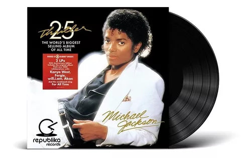 MICHAEL JACKSON - THRILLER 25TH ANNIVERSARY 2LPS
