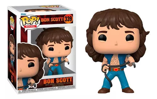 AC/DC - BON SCOTT MUÑECO FUNKO POP ROCKS 339