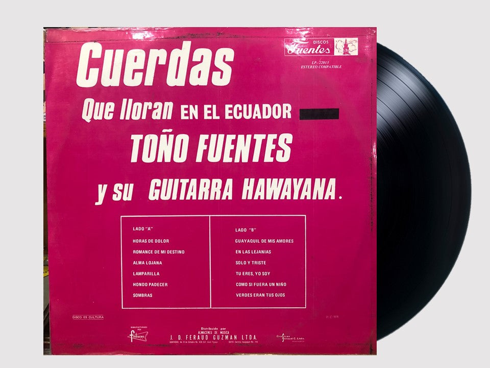 TOÑO FUENTES - CUERDAS QUE LLORAN LP