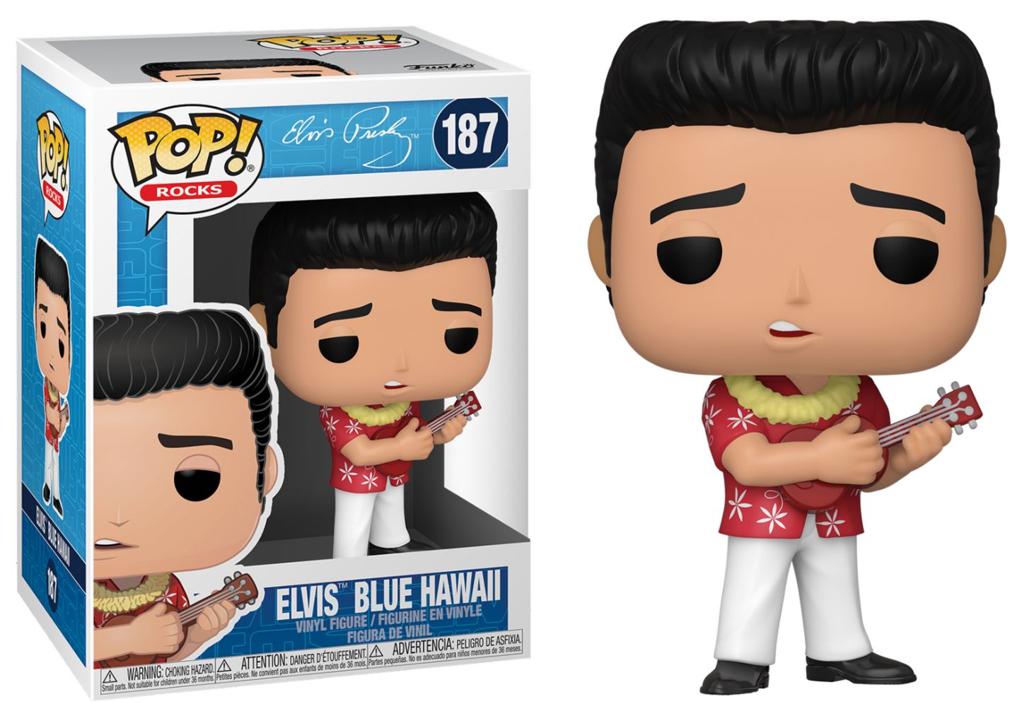 ELVIS PRESLEY - ELVIS BLUE HAWAII MUÑECO FUNKO POP ROCKS 187