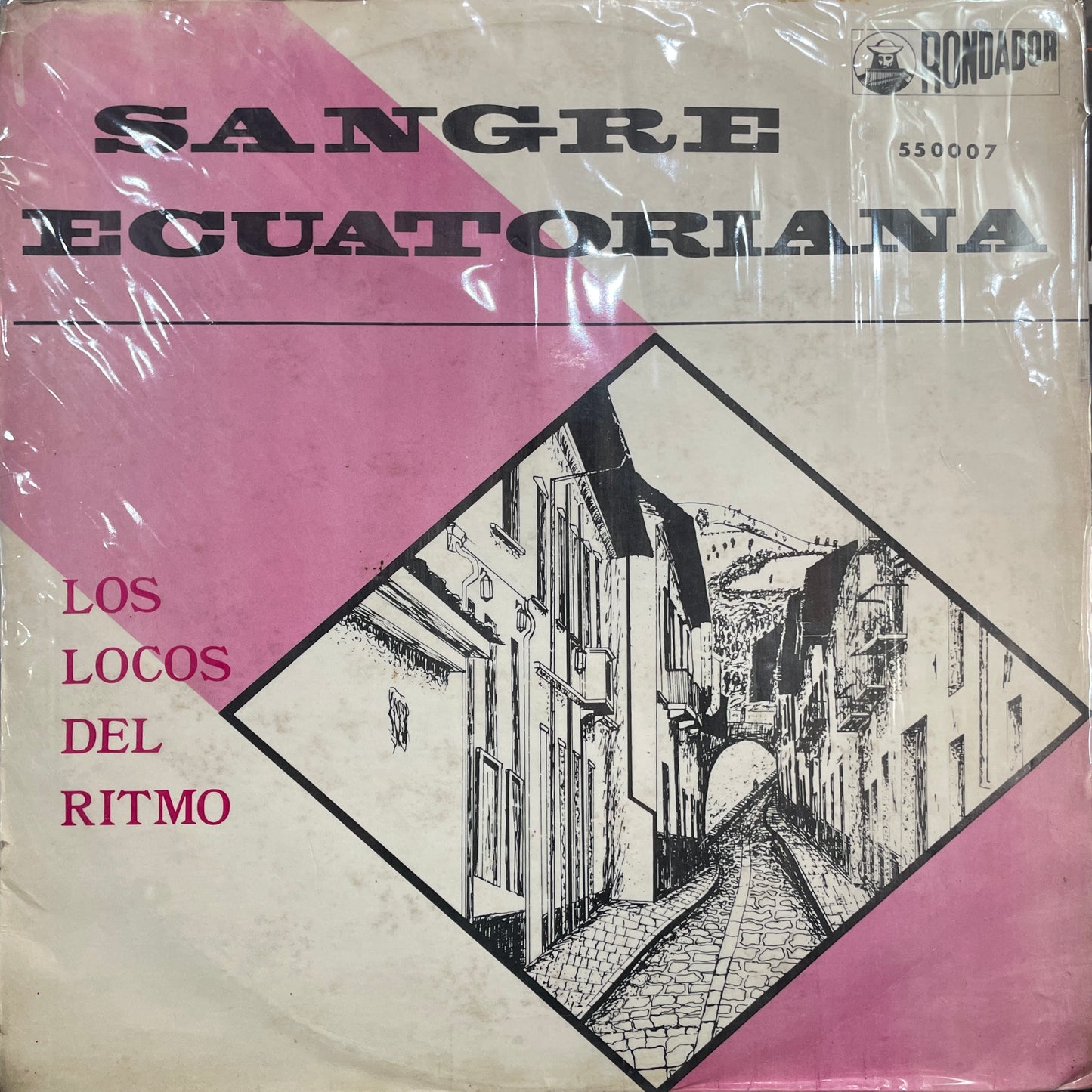 LOS LOCOS DEL RITMO - SANGRE ECUATORIANA LP (DE EPOCA)