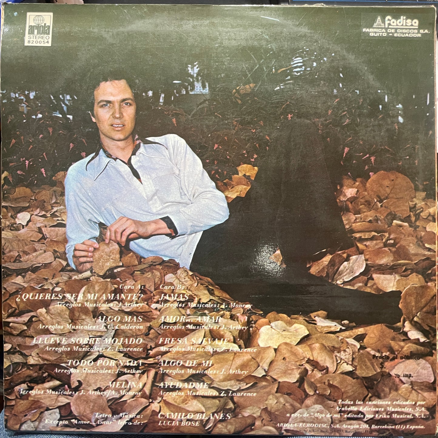 CAMILO SESTO - LOS SUPERÉXITOS LP