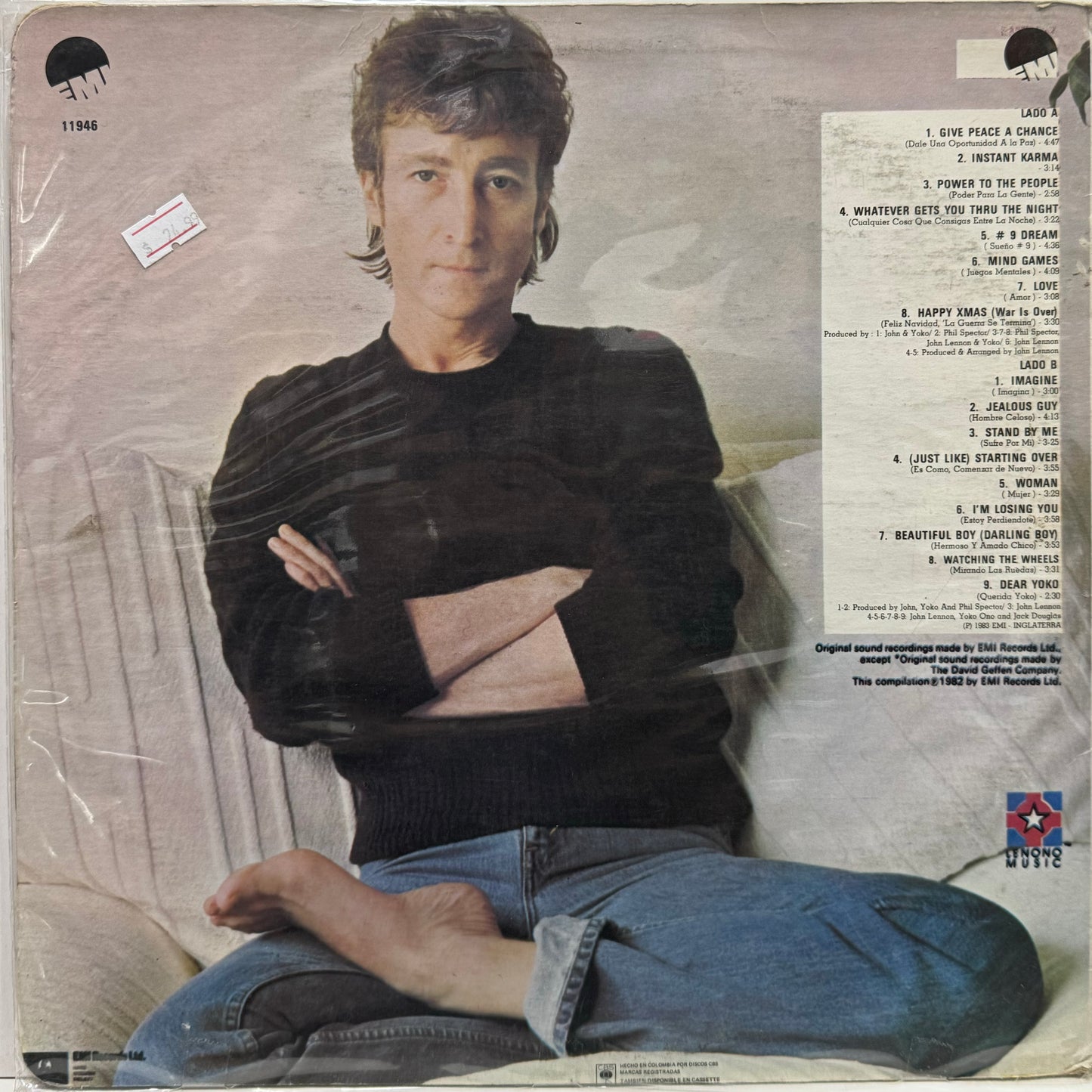 JOHN LENNON - THE COLLECTION LP