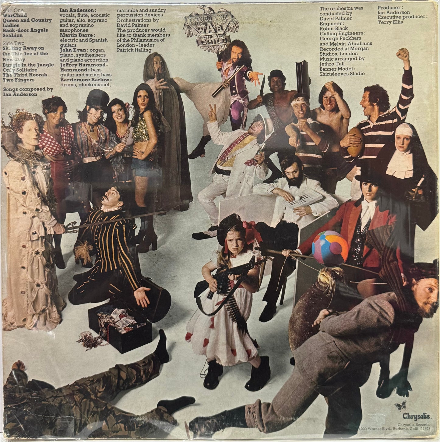 JETHRO TULL - WAR CHILL LP