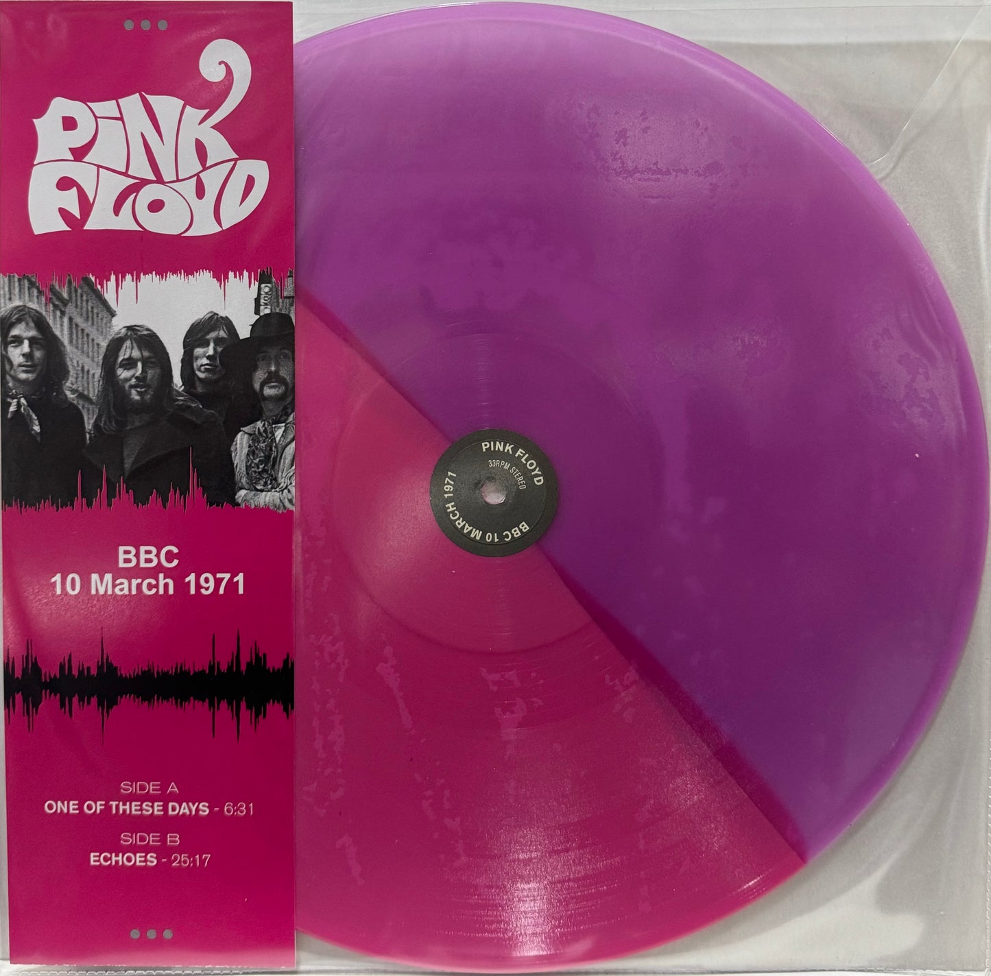 PINK FLOYD - BBC 10 MARCH 1971 LP