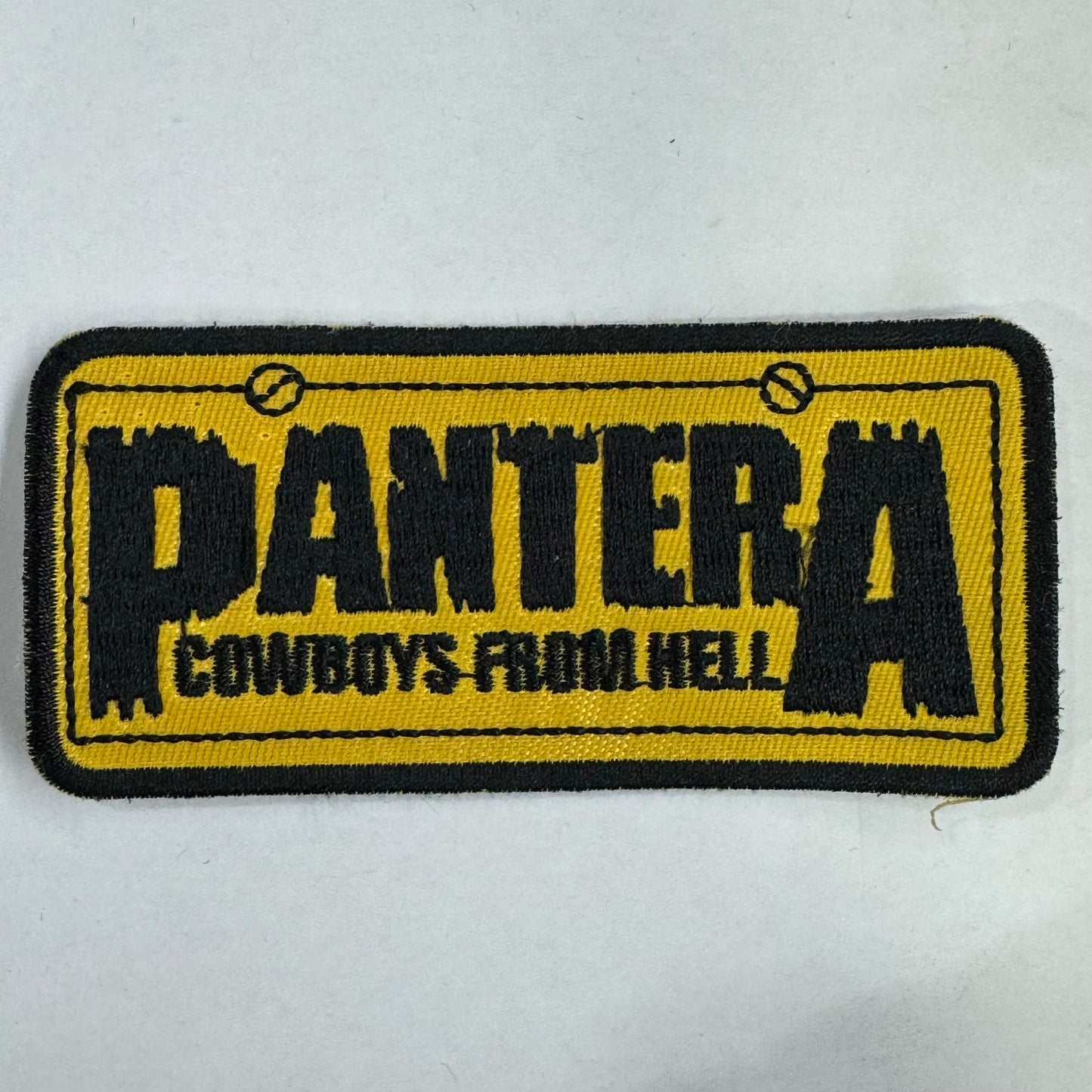 PANTERA PARCHE BORDADO PEQUEÑO