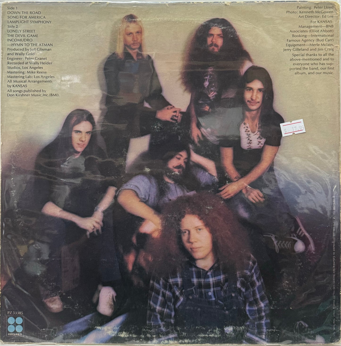 KANSAS - SONG FOR AMERICA LP