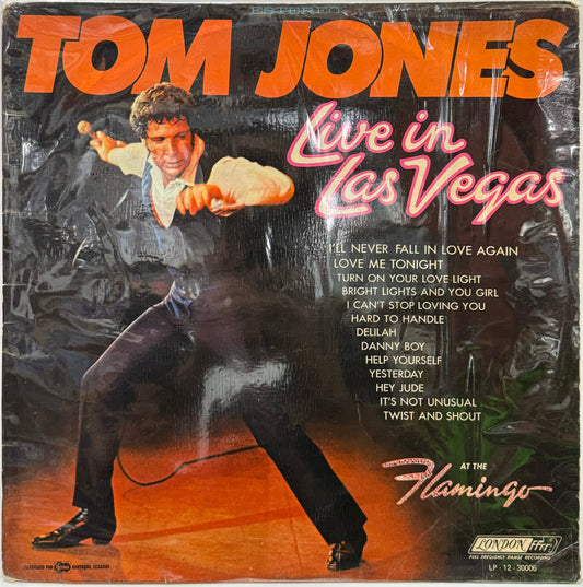 TOM JONES - LIVE IN LAS VEGAS  LP