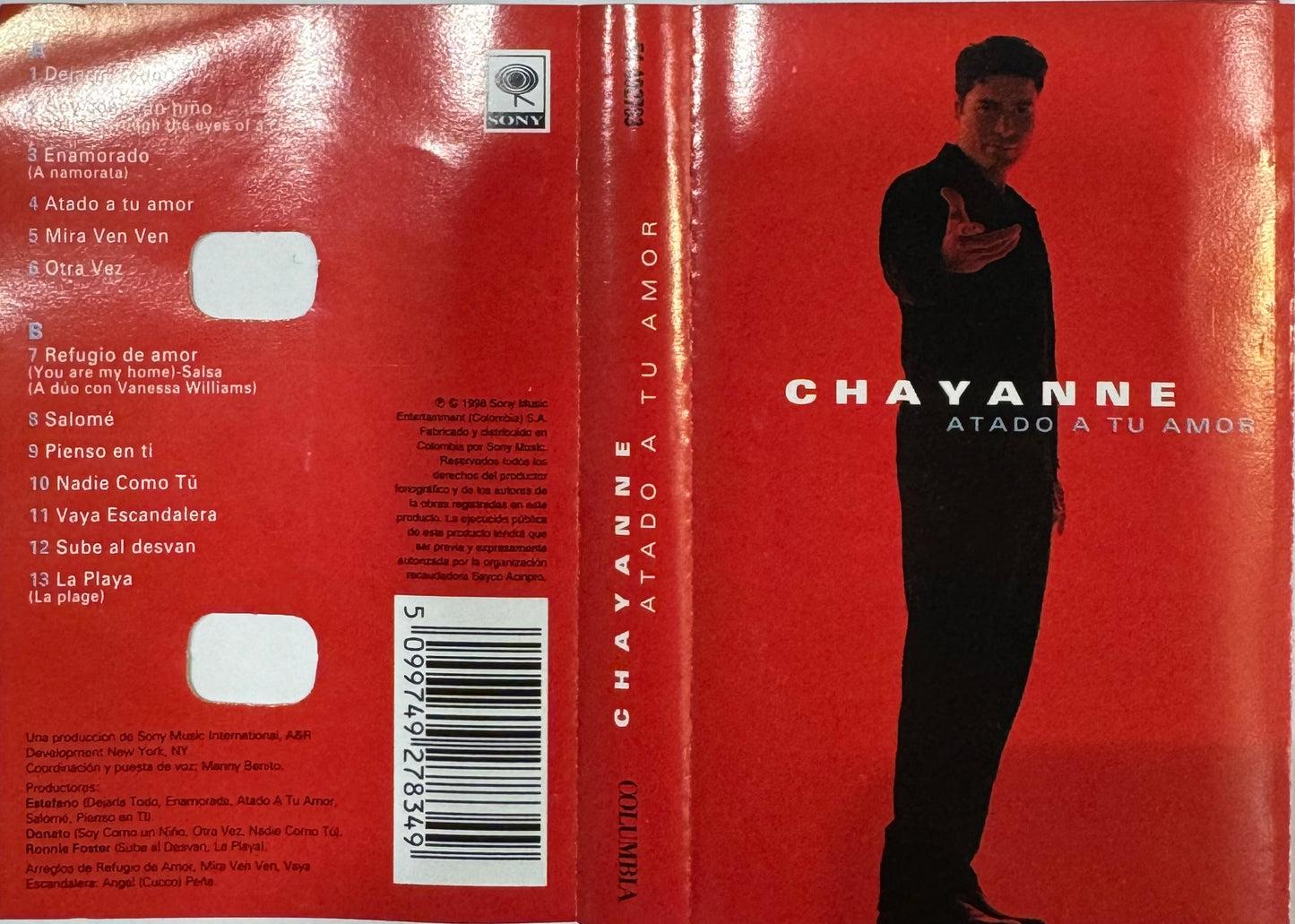 CHAYANNE - ATADO A TU AMOR CASSETTE