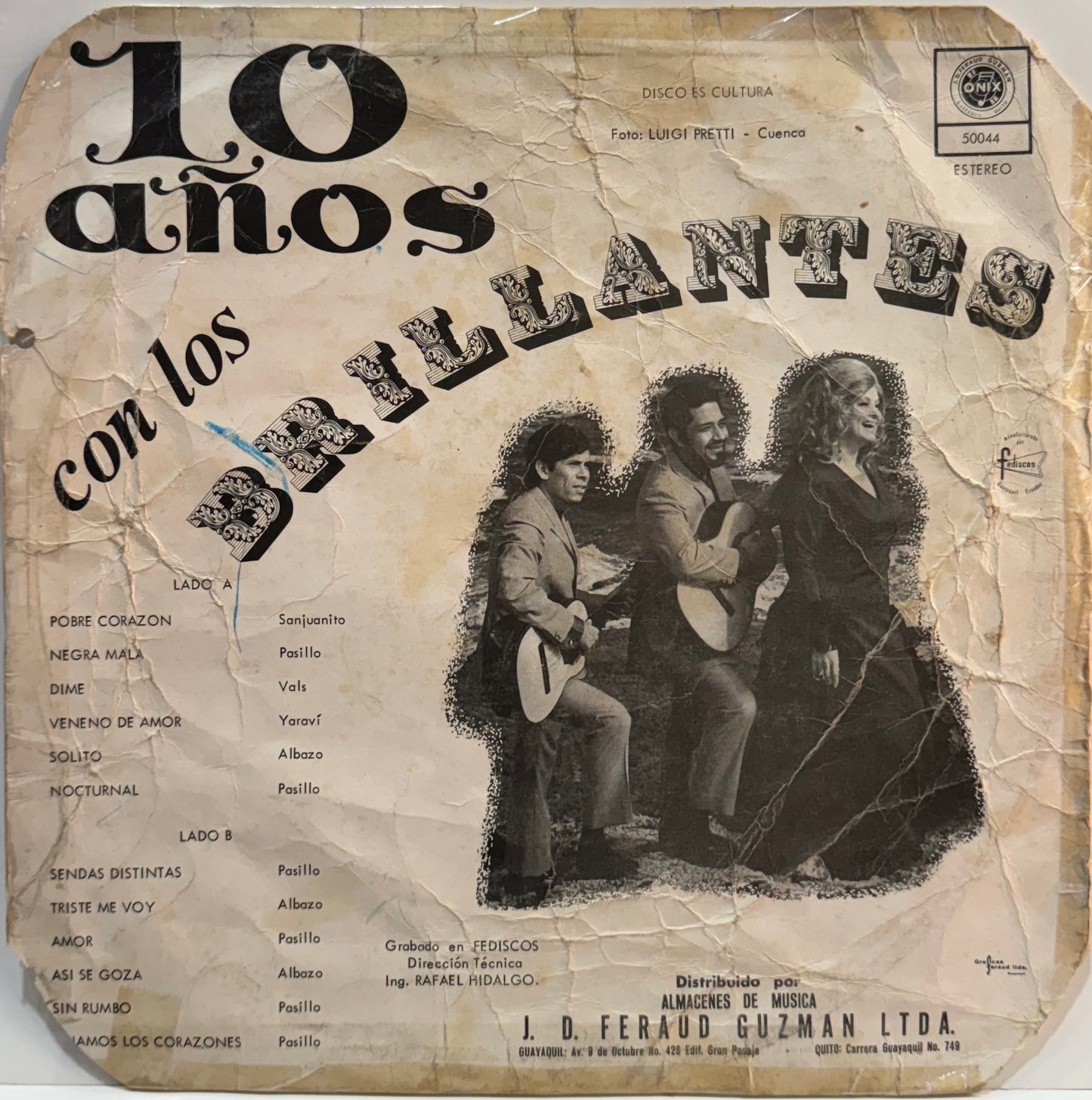 LOS BRILLANTES - 10 AÑOS LP