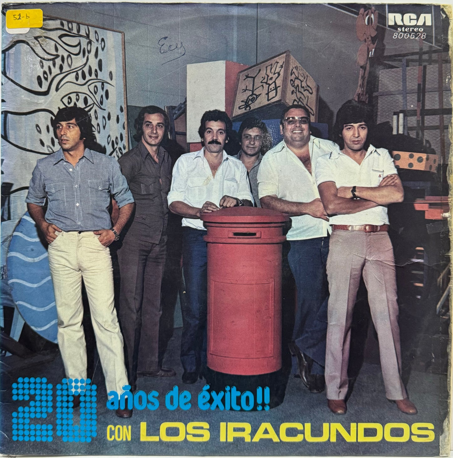 LOS IRACUNDOS - 20 AÑOS DE EXITOS LP