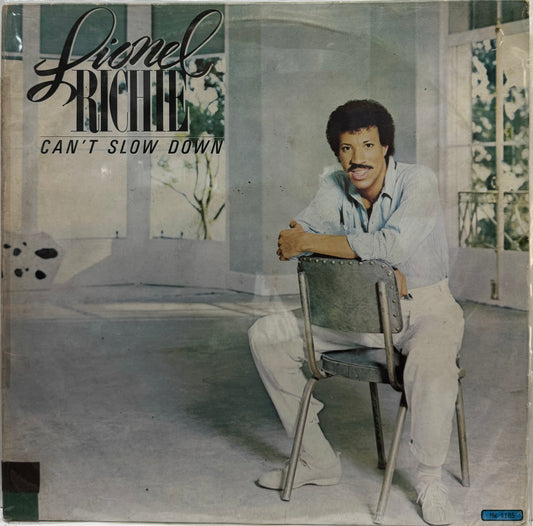 LIONEL RICHIE - CANT SLOW DOWN  LP