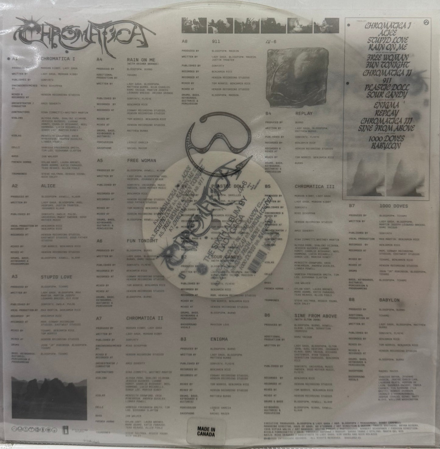 LADY GAGA - CHROMATICA LP