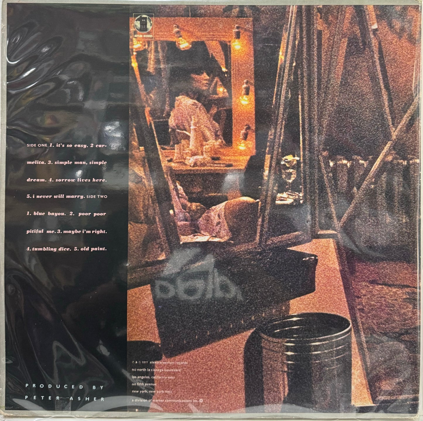 LINDA RONSTADT - SIMPLE DREAMS LP