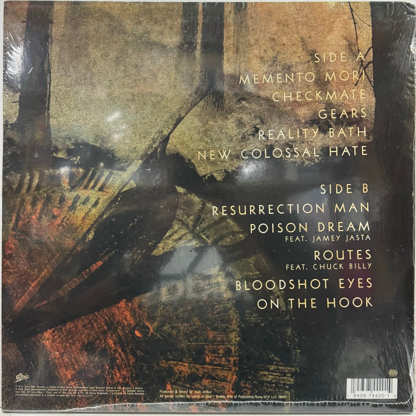 LAMB OF GOD - LAMB OF GOD LP